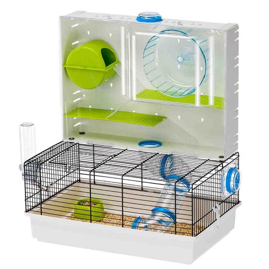 Ferplast - Cage Olympia -  Клетка за хамстери и други гризачи - 46 х 29,5 х 54 см.