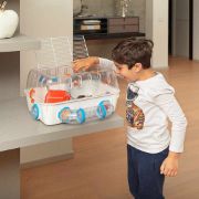 Ferplast - Cage Combi 1 - Клетка за хамстери и други малки гризачи - 40,5 x 29,5 x 22,5 см. 4