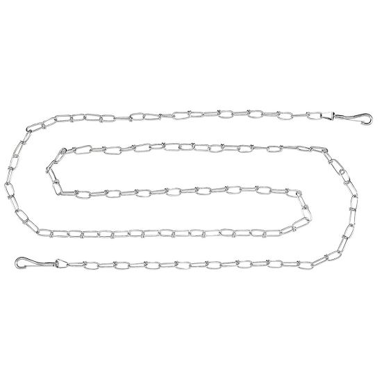 Ferplast Chain PA - Метална хромирана верига за кучета за повече свобода на движение, 150 см.