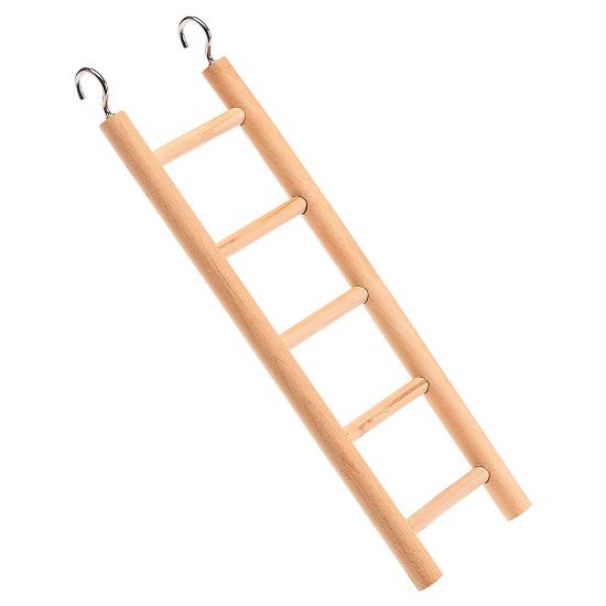 Ferplast stairs- Дървена стълба за клетки на птици, 7 x h 22,8 см.