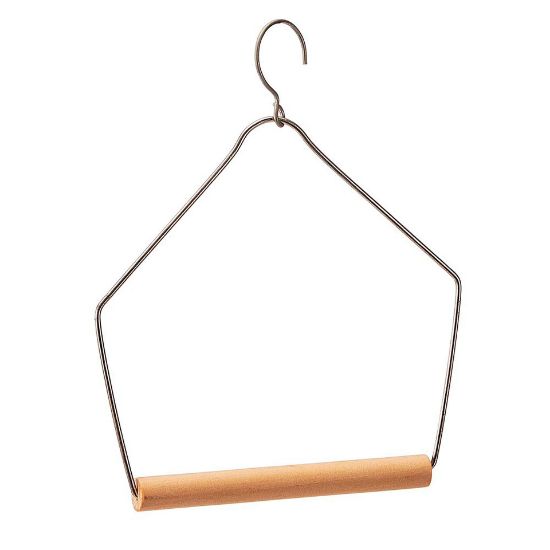 Ferplast bird swing - Дървена люлка за канарчета и екзотични птици, 12,3 / 15,2 см.