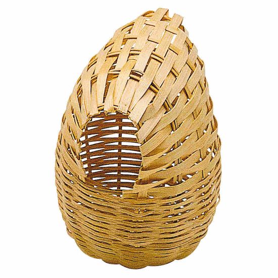 Ferplast Wicker nest - Плетено гнездо за канарчета, екзотични и малки птици, 8,5 / 11,5 cm - ø 10,6 см.