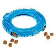 Ferplast Rubber food - Гумена играчка за кучета за дъвчене с дозатор за храна и лакомства, Ø 16,2 x 3,4 см. 2