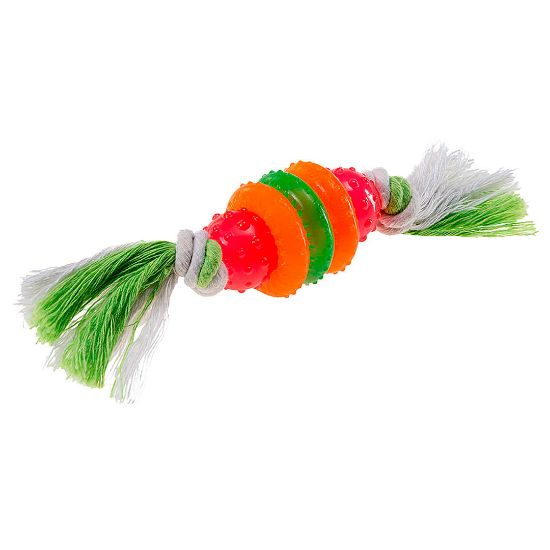 Ferplast - pa6417 Thermoplastic rubber toy - Kучешка играчка от термопластична гума за дъвчене 19 / 4 см.