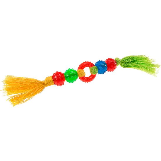 Ferplast Chewing toy for dogs - Играчка за кучета за дъвчене от каучук и памук, Ø 3 x 32 см.
