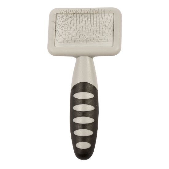 Duvo Slicker Brush -Четка за дребни животни с ергономична дръжка