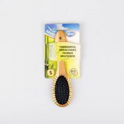Duvo Plus Pin Brush - Бамбукова чета за кучета и котки , за всички типове козина 19.5 см/5.5 см. 2