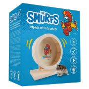 Duvo Plus Smurfs - Дървено колело за хамстери и други гризачи, 20 см. 1
