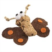 Duvo Plus - Котешка играчка във форма на пеперуда от корк, 10Х12Х3 см. 2