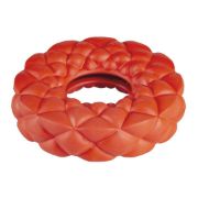 Duvo Plus - Играчка за кучета, гумен ринг с диспленсър за лакомства, 11Х11Х3,3 см. 3