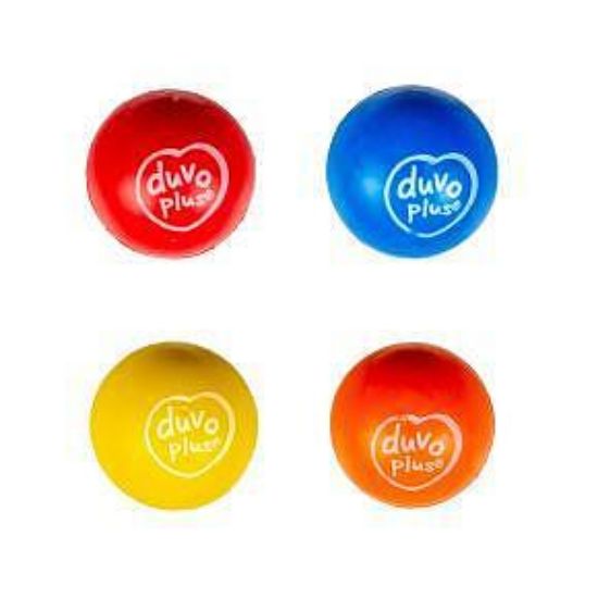 Duvo Rubber bouncy ball dog toy - Забавна играчка за кучета - гумена подскачаща топка, 6.5 см.