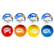 Duvo Rubber bouncy ball dog toy - Забавна играчка за кучета - гумена подскачаща топка, 6.5 см. 2
