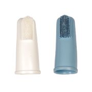 Duvo Plus Finger Toothbrush - Напръстник , четка за зъби за кучета 2 броя 1