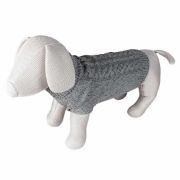 Duvo Plus Small - Модерен и топъл пуловер за кучета, 40 см. - сив 1