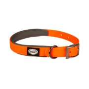 Duvo Plus Explor South PVC Neon - Регулируем нашийник неонов за кучета, с висока видимост, 40-65 см / 25 мм - оранжев 2