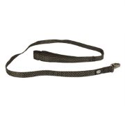 Duvo Plus East Leash Nylon - Повод за кучета 100 см./ 25 мм. черен 2