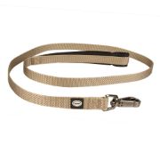Duvo Plus North Leash Nylon - Повод за кучета 120 см./ 15 мм. цвят таупе 1
