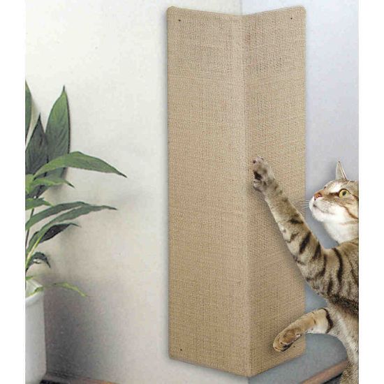 Duvo Plus Sisal Corner Scratching Plank - Ъглова драскалка за котки 52,5x28 см.