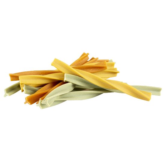 Duvo Plus Garden Bites Fruity Dental Swirls - Лакомство, дентални пръчици за кучета с банан, праскова и круша
