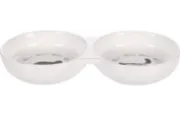Flamingo Cat bowl - Порцеланова двойна купа за храна и вода за котки,3,5 x 11 x 22 см. 3