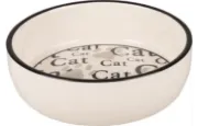 Flamingo cat bowl - Керамична купа за храна и вода за котки, 13 см. 3