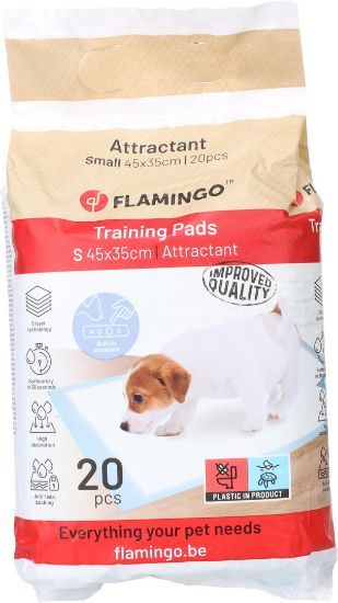 Flamingo Puppy Train - Памперс подложка за кучета с феромони ,60/45 см. - 20 броя