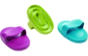 Flamingo Oval Brush - Овална гумена четка за кучета, 85 гр. 1
