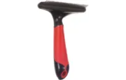 Flamingo Perfect Care Curry Comb Medium - Гребен ,еднореден с въртящи се зъби за кучета,16/11 см. 4