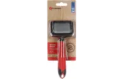 Flamingo Professional Slicker Brush Small - Четка за кучета за лесно разресване на козина и подкосъма,17.5 см. 2