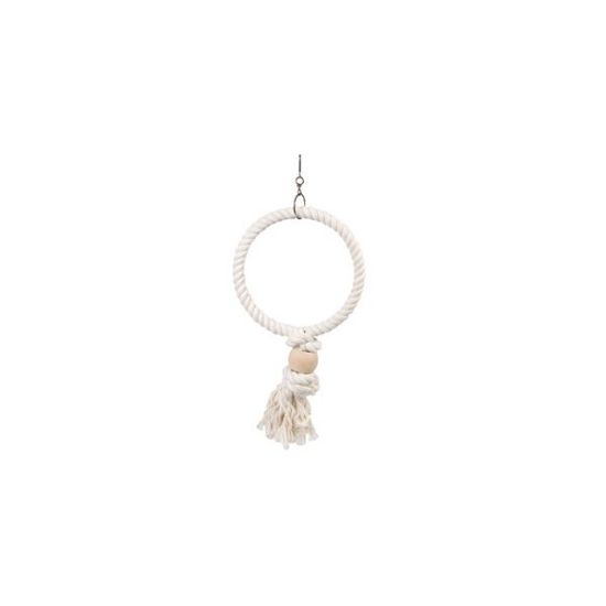 Flamingo large - Въжена кацалка /люлка за птици, 24 х 5 х 40 см.