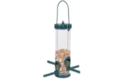 Flmingo Feeder Silo Survival Transparent Green - Хранилка за птици, 22/4 см. 4