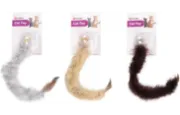 Flamingo Cat toy - Забавна котешка играчка - Дрънкалка с топка и опашка , 45 см. 1