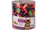 Flamingo Cat toy - Забавна играчка за котки, топче със звънче, 4 см. 4