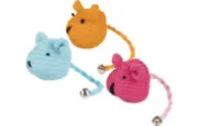 Flamingo Cat toy - Забавна играчка за котки, платено мишле,6 см./1 брой 1