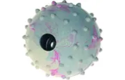 Flamingo dog ball - Кучешка играчка - гумена топка със звънче, 5 см. 1