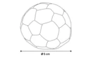 Flamingo Ball - Кучешка играчка - футболна топка, 10 см. 3