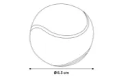 Flamingo Ball - Кучешка играчка -топка, 6 см. различни цветове 2