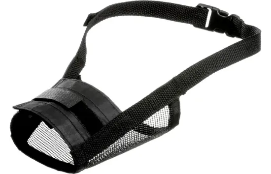 Flamingo Muzzle soft M/large - Регулируем намордник за кучета, 44-74 см., обиколка на носа - 25-32 см.