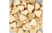 Flamingo Biscuits Crunch - Лакомство/ награди за кучета, вкусни хапки във форма на сърце, 500 гр 1
