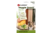 Flamingo Veggie rod mix - Дентално лакомство за кучета, вегетариански пръчици, х 12 см, 6 броя 1