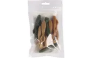 Flamingo Veggie - Дентално лакомство за кучета, вегетарианска четка за зъби, в пакет, 12. 5 см-  4 броя 2