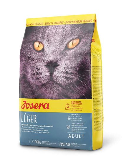 Josera Cat Leger - Пълноценна храна за неактивни израснали котки и котки с наднормено тегло, 10 кг.