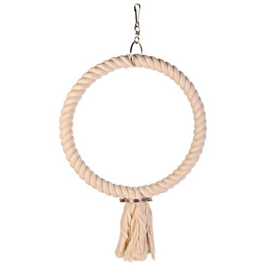 Trixie Rope Ring - Въжен пръстен за папагали 25 см
