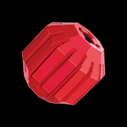 Kong Stuff a Ball Medium Dog Dental Chew Toy - Дентална гумена играчка за кучета от средни породи с пространство за лакомства 8 см. 3