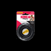Kong Tyres M/L - Кучешка играчка за дъвчене от здрав мек каучук 11.5 см. черна 2