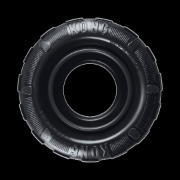 Kong Tyres Small - Кучешка играчка за дъвчене от здрав мек каучук 8.9 см. черна 4