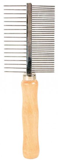 Trixie Comb, double sided - Двустранен гребен за кучета