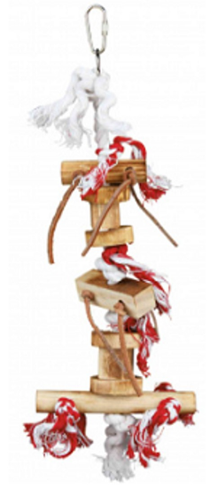Trixie Wooden toy - Дървена играчка за папагали 35 см.