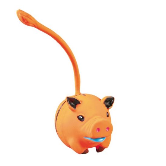 Trixie Toy Balls - Играчки за кучета от латекс топка с опашка - животно 6 см