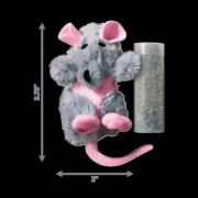 Kong Cat toy rat - Плюшена играчка за котки във форма на мишка с включена коча билка за стимулиране на играта 2